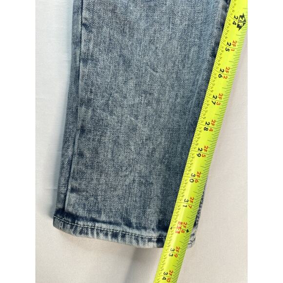 True Religion Jeans Mens 28x33 Blue Rocco Relaxed Skinny Acid Wash white tag - Picture 5 of 8